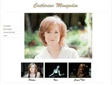 Tablet Screenshot of catherinemongodin.com